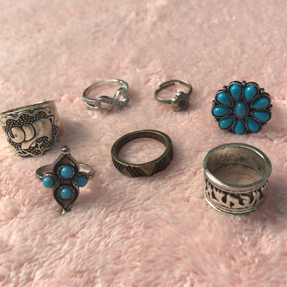 Boho Ring bundle!!